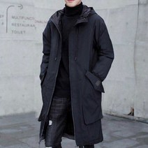 남성 정장패딩 직장인 겨울 가을 롱 점퍼 블랙 블랙 3XL
