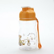 400ml 데니베어 원형물병(소) 물통 물병 페트병 유리물병 텀블러 주방용품 쥬스병 물, 본상품선택