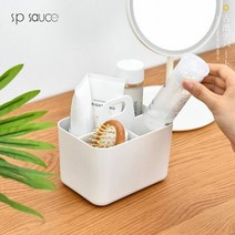 적재형 욕실 주방 화장대 책상 정리 수납함, 단품