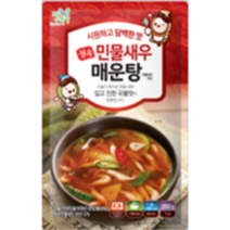 정옥 국내산 다슬기로 우린 시원하고 얼큰한 민물새우매운탕, 350g, 2개