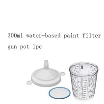 페인트스프레이건SATA 스프레이 건 페인트 혼합 컵 퀵 컵 스프레이 건 탱크 300ML/600ML/900ML/일회용 페인, 06 300ml  1PC