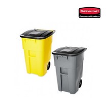 복스마켓 +[복스마켓]+_ 가정용음식처리통 아파트분리수거 주방음식물수거통 음식물쓰레기, option__ 브루트 대용량 바퀴 컨테이너 (188L, option__ 회색