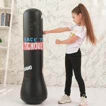 킥복싱 샌드백 복싱 스탠딩 백 권투 펀치 PVC 칼럼 트레이닝 타겟 스트레스 해소