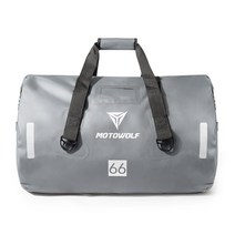 오토바이 방수백 리어백 바이크 모토캠핑 가방 MDL0701, 그레이, 66L