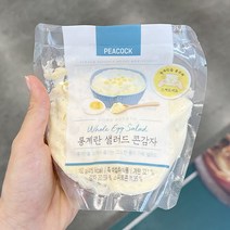 피코크 통계란샐러드 콘감자 162g x 3개, 아이스보냉백포장