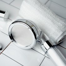 바스템 녹물제거필터 클리어 샤워기, 1개