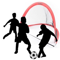 선생님용품 누구나 쉽게 어디서든 사용 가능한 축구 골대 2개입_[230112EA], PJ 아치형 팝업_골대 (2개입)