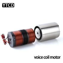 소형모터 초소형 보이스 코일 모터 리니어 빅 스트로크 최대 4-45mm 2N ~ 700N Monophasic 원통형 스프링, 03 Thrust5N-Stroke7mm