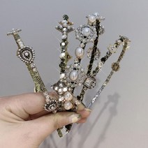 로코코 앤틱 레트로 스타일 럭셔리 헤어밴드 쥬얼리 99571EA
