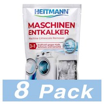 하이트만 Maschinen 머신 디스케일러 세탁기 식기세척기 Heitmann 3In1 175G 8개