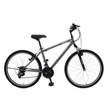 [삼천리자전거] 빅마운틴SF 21단 26인치 앞서스펜션 생활용 MTB 155cm~, 완전조립, 다크실버