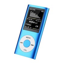 MP3 플레이어 휴대용 음악 스포츠 Walkman 이어폰 fm 라디오 1.8 인치 tft lcd 화면 16gb 32gb 64gb 마이크로 sd tf 카드, 푸른, 협력사, 다른