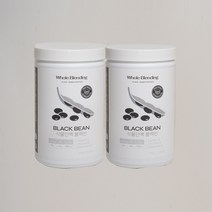 [홀블렌딩 식물단백 블랙빈] 약사가 만든 비건인증 Non-GMO 단백질18g & 비오틴 3 000% 식물성 완두콩 단백질 630g 홀블랜딩 2주분, 블랙빈(서리태&비오틴3000%함유), 2개