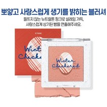 에뛰드 윈터 체크 블러셔 4g, 멜로우핑크, 5개