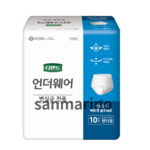 디펜드 남녀공용 변실금 언더웨어 성인기저귀, 1개입, 100개