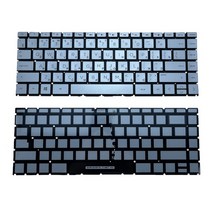 HP Pavilion 노트북용 백라이트 키보드 미국 RU LA X360 14-CD 14-CE 14-CM 14-DA 14-DK 14-CK 14M-CD 14-DQ 14T-CD, [05] RU Backlit Silver