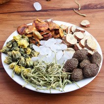 호형 나한과 허브 티 국화차 바다국화 나한과 꽃차청 목 보호하고 금은화차윤후청폐화담흡연자청폐감초냉차, 3갑