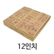 일용상회 피자박스 HC 12인치 305x305x45mm 100매 합지, 단품, 단품