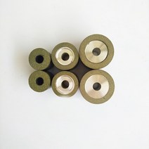 CBN 수지 본드 내부 그라인딩 휠 100% 질화 붕소 원형 스테인레스 고속 스틸 티타늄 합금, 08 D22 T20 H6