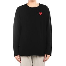 [꼼데가르송] (P1N068 BLACK) 남성 니트 21FW