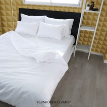 커트니 80수 무지 400T 고밀도 순면 호텔식 이불커버