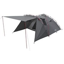 도드라이더스 23인용 탠덤 텐트 넓은 프론트룸 투어링 페스티벌 원터치 텐트 그라운드 시트 기본 포함, 블랙블랙 19-3911tcx, 단품