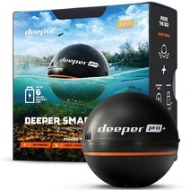 더 깊은 Pro+ Smart Sonar Castable 및 휴대용 Wi -Fi Fish Finder with Kayaks and Boats on SH, 1개
