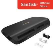샌디스크 SDDR-A631 SD카드메모리 C타입 멀티 리더기 / 데이터 클립 6P, 블랙