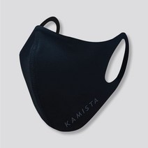 카미스타 카미스타 스포츠 마스크(3PCS), 블랙