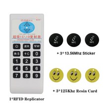 RFID NFC 복사기 휴대용 주파수 125khz-13.56mhz 복사기 복사기 복제기 rfid nfc ic 카드 판독기 amp 작가 액세스 제어 카드 태그 복제기, 스타일4, 1개