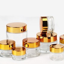 모든스토아 투명 크림용기 화장품공병 5g, 1개, 실버(5g)