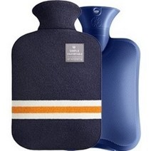 쟁구네 보온 보냉 물주머니 온수 찜질팩 핫팩 1리터 2리터, 1000ml, 네이비