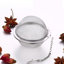 쿠킹스 스텐 차거름망(6.5cm)(원형) / 스텐 다시망