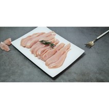 치킨테이블 국내산 무항생제 가슴살 1kg 슬라이스, #냉장