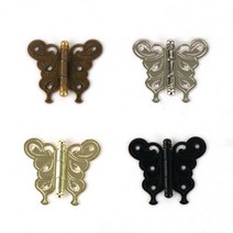 옛장식 소품나비 장식경첩 책상 보강철물 오피스 연결 장롱 브라켓 책장 붙박이장, 신도