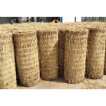 볏짚 초가집 지붕 장식 보온 단열 농가 밀짚 지푸라기, 폭 1.2m X 길이 10m