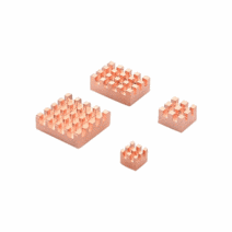 아두이노키트 센서 나노 케이블 코딩 4 pcs 라즈베리 파이 구리 방열판 CPU RAM 냉각 라디에이터 쿨 키트 모델 B, Copper Heat Sink_CN