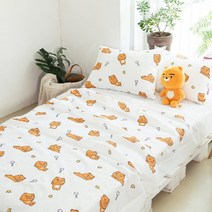 카카오프렌즈 엠보 여름 이불(SQ겸용)_썸머라이언, 썸머라이언
