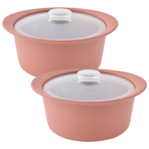퍼기 이유식조리기 520ml, 2개, 드라이 로즈