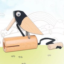 (해외직구) 음향 효과 악기 계몽 장난감 딱따구리 교육 선물, 1개, 기본