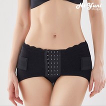 하이유니 산후 골반 교정 밴드 허리 디스크 골반 벨트 틀어짐 바른 자세 교정기, 베이지, 1개