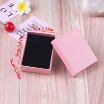 답례품상자 선물포장용기 선물포장상자 귀걸이 목걸이 보석 상자 팔찌 컨테이너 선물 오렌지 스타일 홀더, 17 7x9x3cm w3