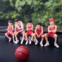 자동차 시트 쿠션 의자 커버 부품 인테리어 car 전화 번호 플레이트 인테리어 애니메이션 장식 슬램 덩크 hanamichi sakuragi 액션 피규어 장식 액세서리 선물, a