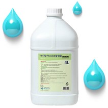 메디탑 소독용 이소프로필 알콜 4L 세정살균, 1L