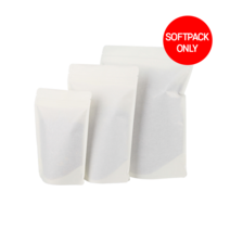 [소프트팩] 한지 지퍼스탠드 100g 200g 500g (100장)