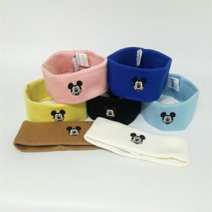 디즈니정품 미키페이스 헤어밴드M 머리띠 헤드밴드, 옐로우, 본상품선택