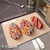 욕실 주방매트 3D 매트 문입구 미끄럼 방지 매트, 9