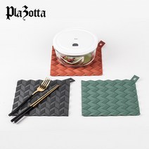 다우닝 식탁 의자 독일어 안티 냄비 매트 실리콘 내열성 주방 절연 대형 북유럽 에나멜 주철, [01] 빨간색