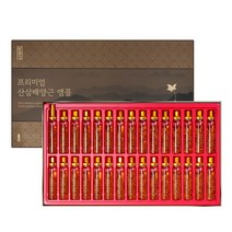 바름가 프리미엄 산삼배앵근 앰플 20ml x 30병, 30개