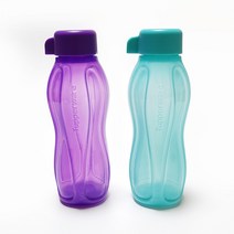타파웨어 물통 어린이물병 물병 310ml 2P, 블루+퍼플